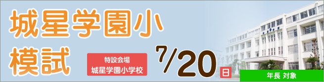 城星学園小模試